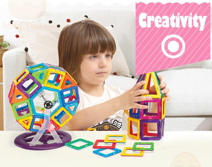 MKT Neon Magnetic Toy Blocks