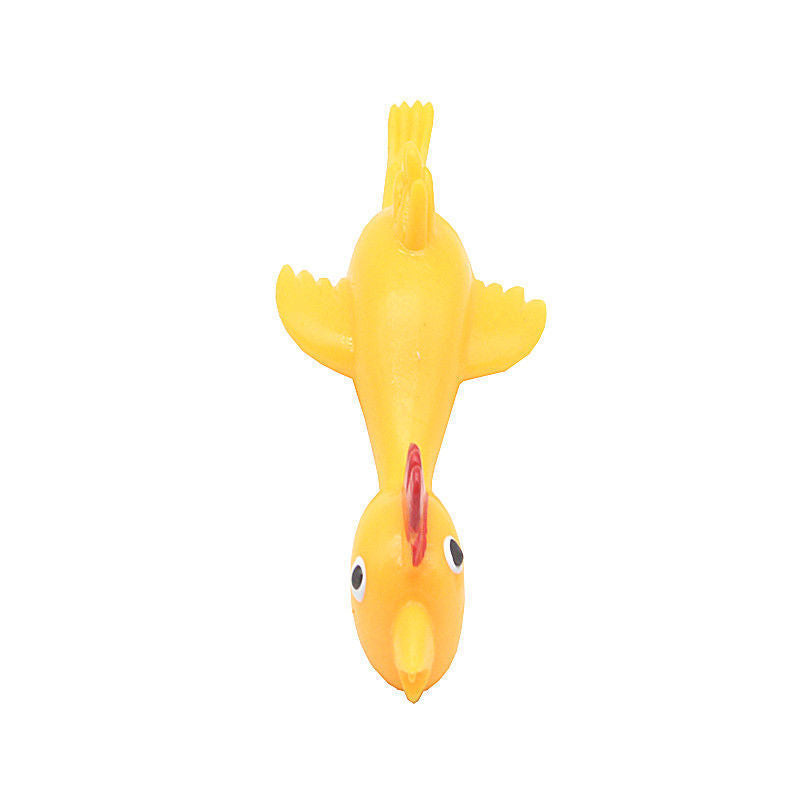 MKT Wall Stick Slingshot Chicken Toy
